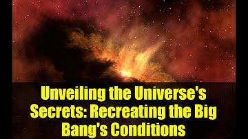 Unveiling the Universe