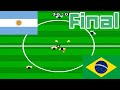 Tecmo World Cup Soccer Final Match (BRAZIL vs. ARGENTINA)