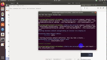 Developer tutorial for creating a Hyperledger Composer solution