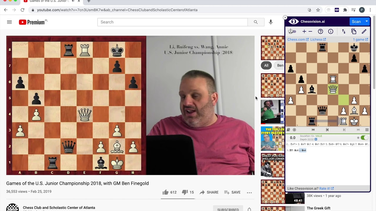 Free Chess Analysis - Chrome Extension