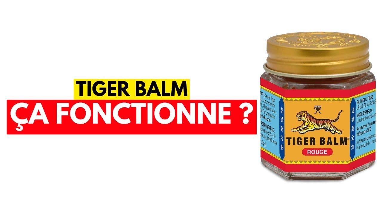 Tiger Balm Rouge: Dites Adieu aux Douleurs Musculaires