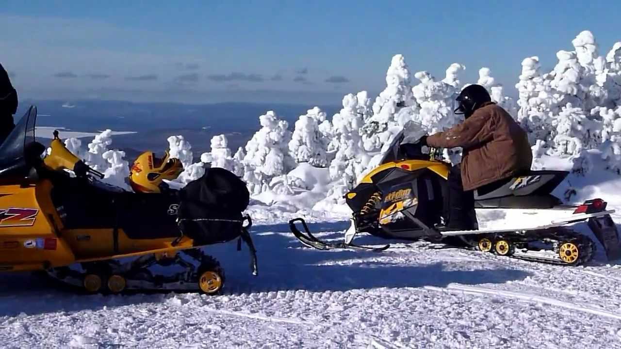 Snowmobile Jackman, ME 2012.mp4 YouTube