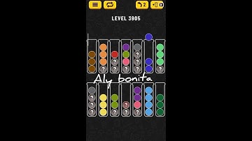 ball sort puzzle level 3905