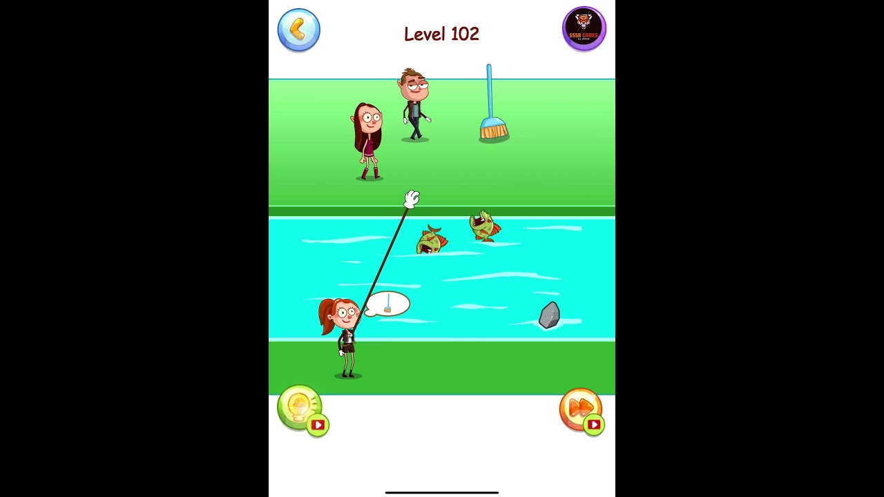 Troll Robber Steal it your Way: Level 102 Gameplay 