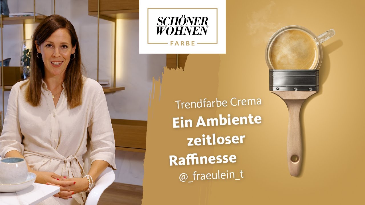 Leidenschaftliche Farbe für ein aufregendes Zuhause | Trendfarbe Crema