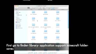 How to backup or restore minecraft saved games on mac( osx lion,mountain lion and snow leopard)