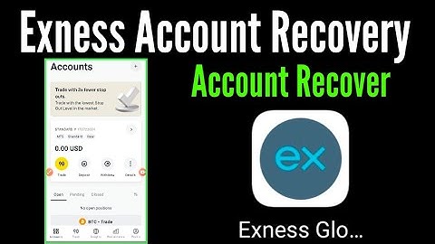 How to Recover Exness Account / exness account recovery / exness password reset