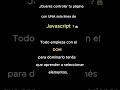 👉 ¡Controlá tu página con una sola línea, DOM en JavaScript! 😱 #shorts