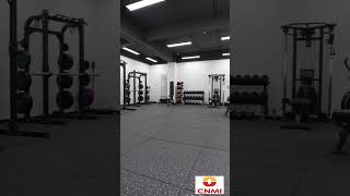 Looking for durable, slip-resistant flooring for high-traffic sport spaces?#epdm #epdmrubber