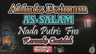 Ahludzdzimam Karaoke (As Salam) - Nada Putri (Fm) - Karaoke Qasidah