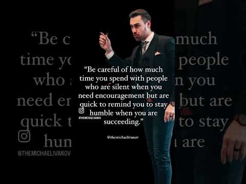 Some people would rather you not do so well,