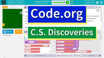 Code.org Lesson 23.8B Collisions | Tutorial with Answers | C.S. Discoveries Unit 3