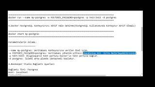 Docker PostgreSQL ile Beekeeper Studio Kurulumu