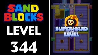 Details Sand Blocks: Drop Puzzle Level 344 Walkthrough  Guide