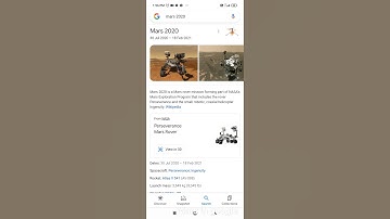 Search Mars 2020 in google and see what happens #google #mars2020