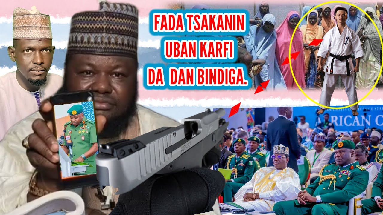 Nazari kan fada tsakanin  dan bindiga da uban karfi me kareti a shawarar mai girma kiristofa musa. 