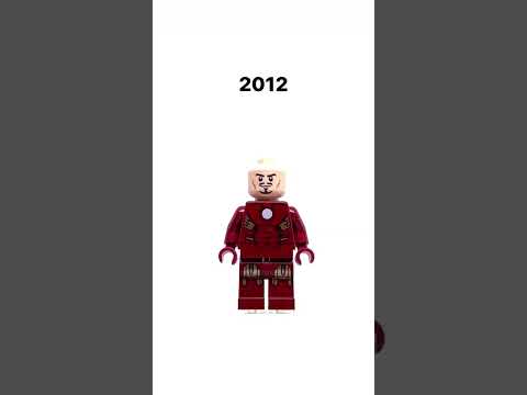 Old vs. New LEGO Ironman Minifigure(Avengers) #shorts