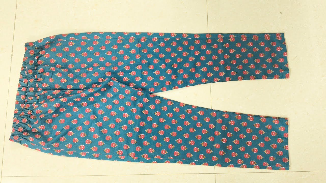 Straight cut pant stitching easy method | స్ట్రైట్ కట్ ప్యాంట్ స్టిచింగ్ 