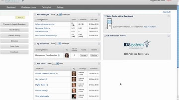 How to use widgets - ID8 Systems Tutorial Videos