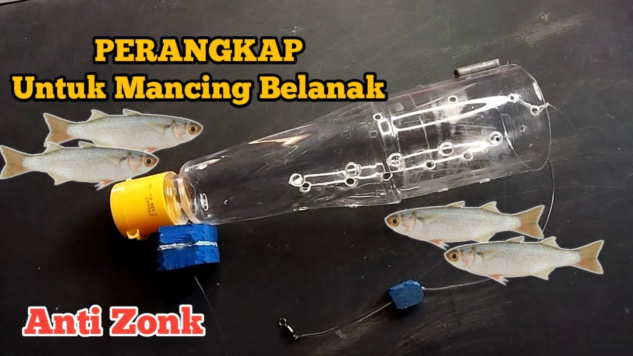 Cara Membuat Perangkap Ikan Belanak Dari Botol | Dijamin Anti Zonk
