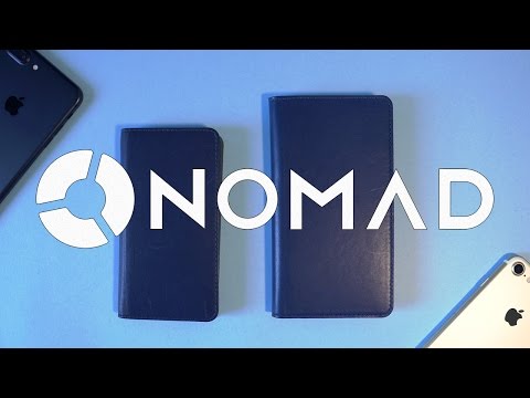 Nomad Leather Folio Wallet Case for iPhone 7 & iPhone 7 Plus