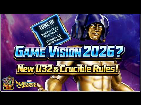 What Does This Blog Even Mean? | New Crucible U32 & Season Rules!| Marvel Strike Force | MSF