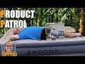 Examen du matelas gonflable woods camping  double haut avec pompe intgre