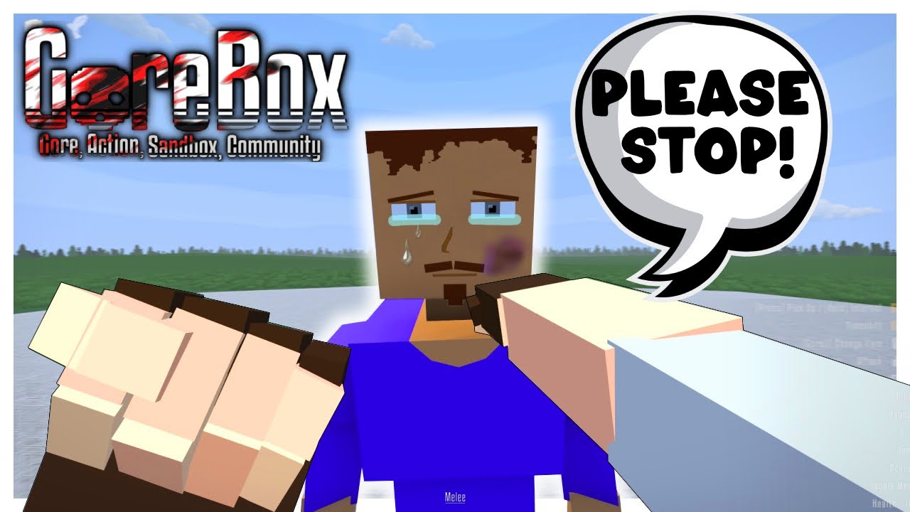 Making kids cry in Gorebox Multiplayer