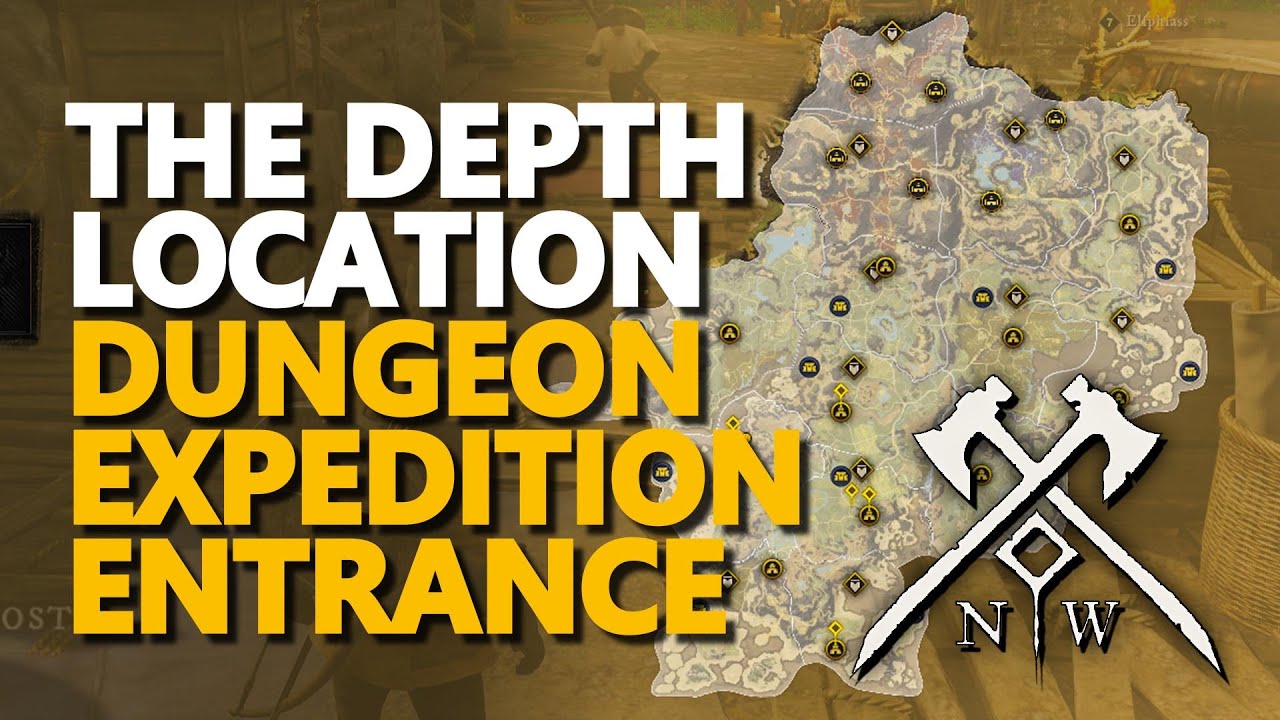 The Depth Location New World Dungeon Expedition Entrance YouTube