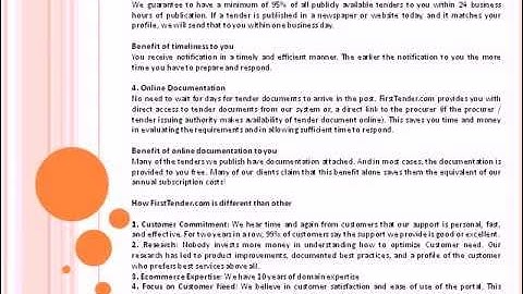 How to Get Government Tenders Contract Bids RFP RFQ