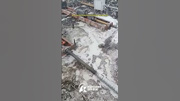 Horizontal drilling machine for Granite Marble quarry mining #stonemachine