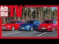 VW Golf R vs. Audi S3 vs. BMW M135i