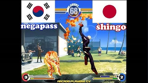 The King of Fighters XI ➤ negapass (South Korea) vs shingo (Japan) kofxi