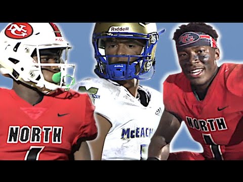 Georgia H.S Football | North Gwinnett  (Suwanee, GA) v McEachern (Powder Springs, GA) Highlight Mix