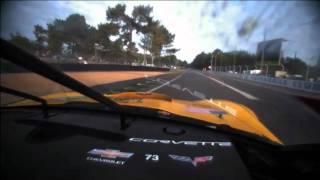 2011 24 Hours Le Mans Corvette Onboard Entering Morning Hours by z400racer37 136,547 views 12 years ago 4 hours, 19 minutes