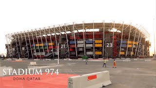 Stadium 974: Demountable Shipping Container Stadium in Qatar