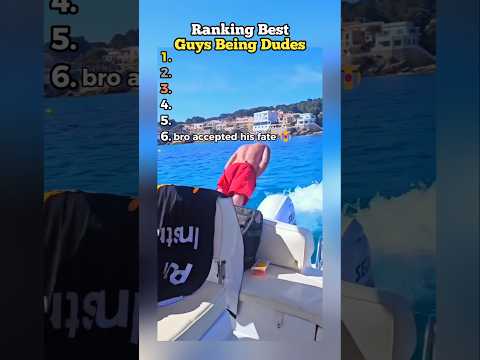 Ranking Guys Being Dudes Videos 😎 #best #tiktok