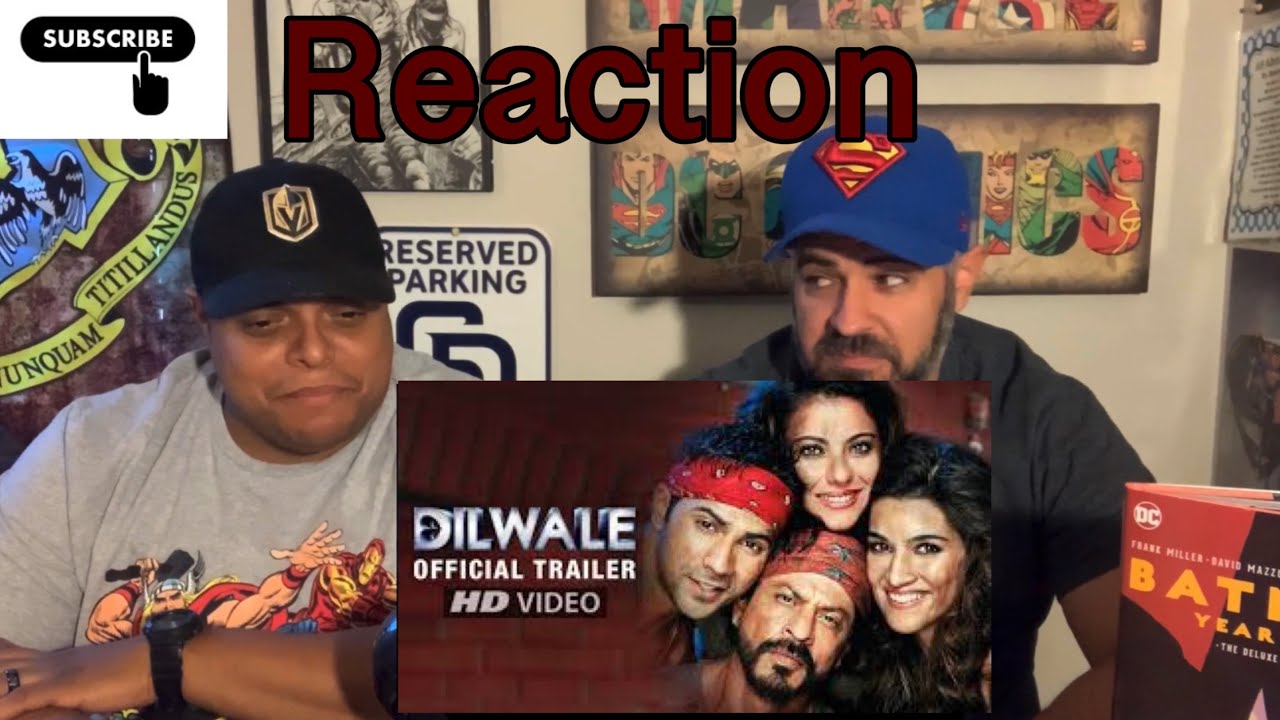 Dilwale trailer reaction | subtitles