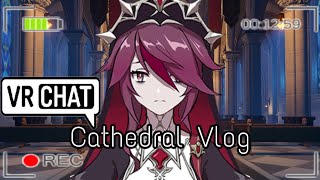 (Warning, Chaotic af) The Cathedral Vlog | Genshin Impact VRChat