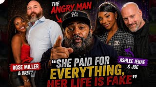 COMPARING ASHLEE JENAE TO ROSE MILLER FOR HAVING FAKE MIXED RELATIONSHIPS !?🤯 @TheAngrymanChannel