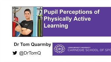 Pupil Perceptions of Physically Active Learning