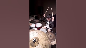 Apt. - Rosé & Bruno Mars drum cover #drummergirl #femaledrummer #drummer #tarnsoftwhip #drumcover