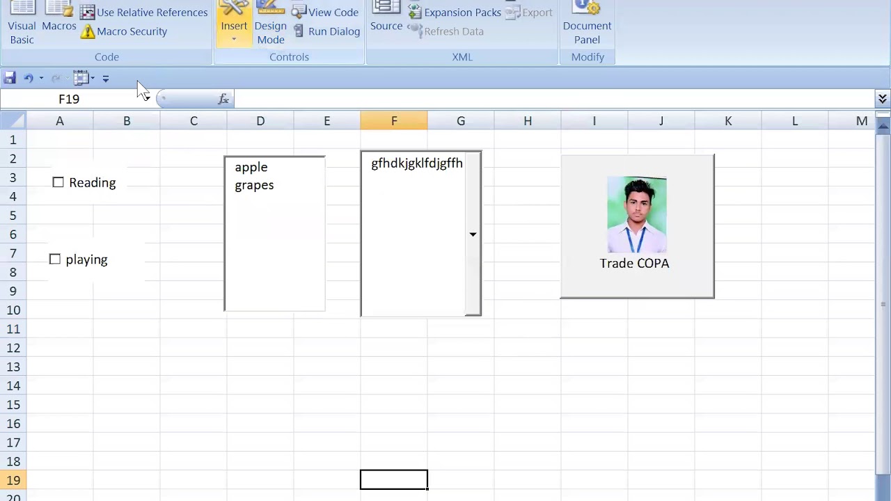 Active X Controls & Form Controls VBA YouTube