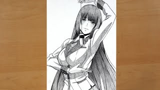 How to Draw Jabami Yumeko step by step | Kakegurui