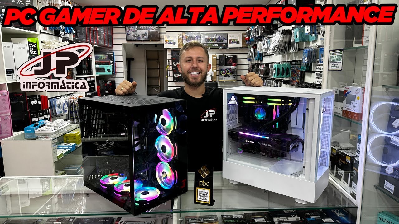Jp Computer Setup PC GAMER de ALTA PERFORMANCE - JP INFORMÁTICA SANTA EFIGÊNIA - YouTube