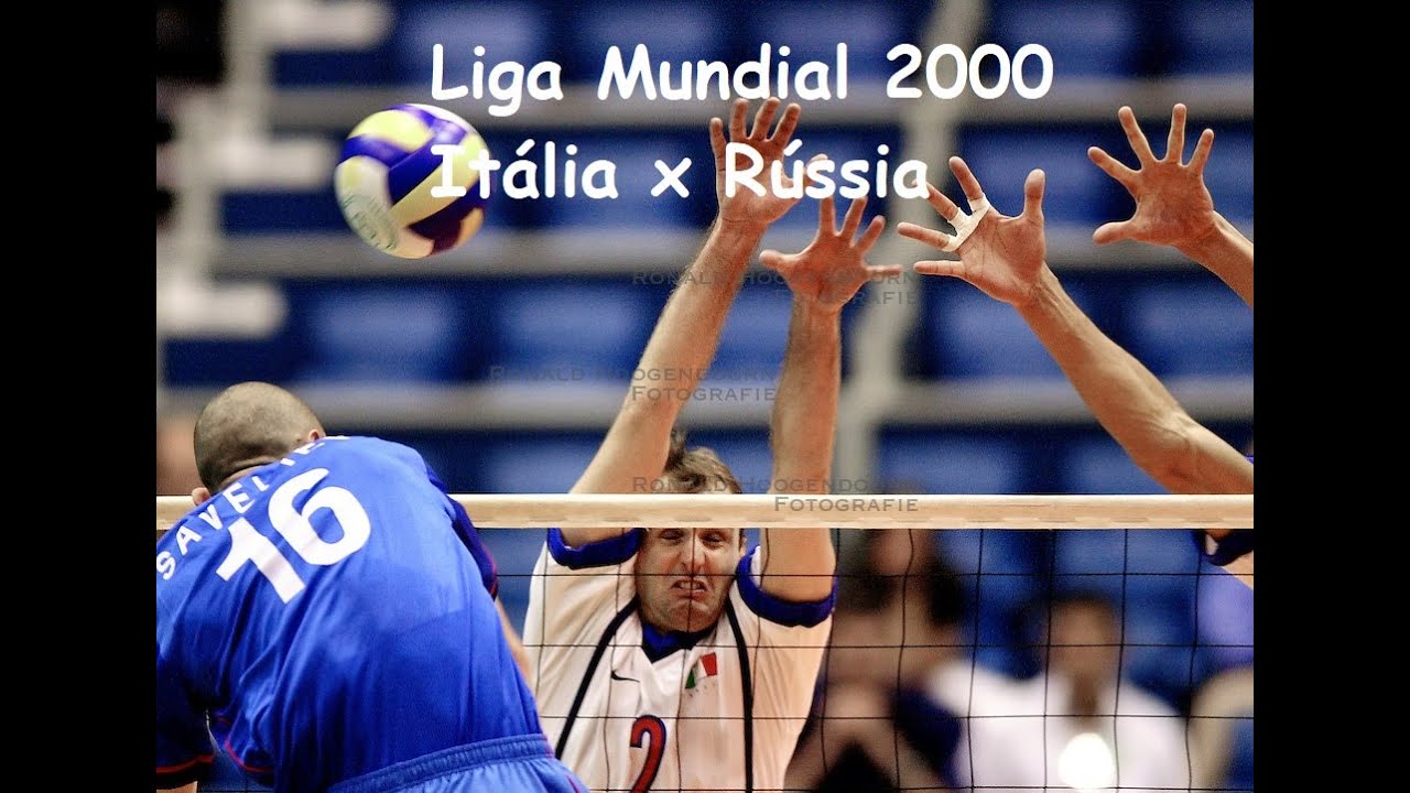 Liga Mundial 2000 - Itália x Rússia - Vôlei Masculino 