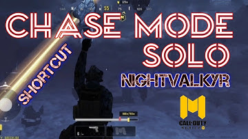 CODM chase shortcut | NightValkyr solo gameplay call of duty mobile 