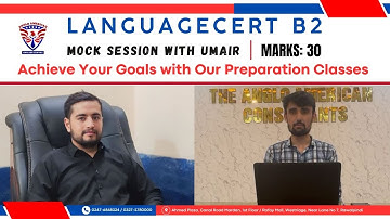 Languagecert Speaking Mock Test| B2 Level English Mock Test | LanguageCert Communicator Practice