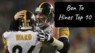 Information Ben Roethlisberger To Hines Ward Top 10 Completions Guide