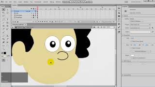05 Making the eyebrows nose and mouth screenshot 1